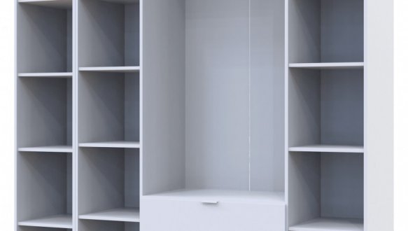 Шафа Дорос Гелар білий з Етажеркою 4-х дверна 193,2 см 0