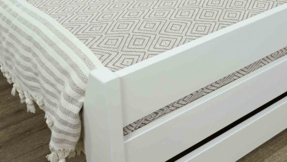 Ліжко двоспальне дерев'яне Дрімка Глорія Бук 22