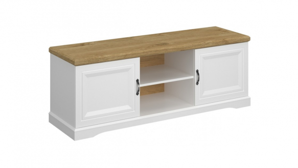 Шкафчик Мебельбос ТВ 2D белый Riva 150 см