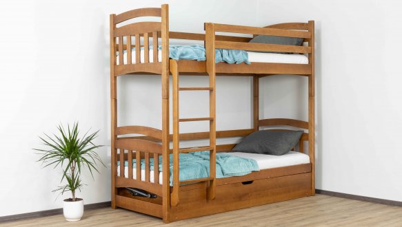 Двоярусне ліжко з підйомним механізмом Бембі