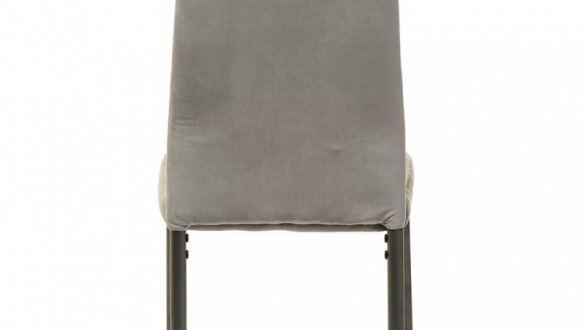 Стул N-66-2 серый велюр 10