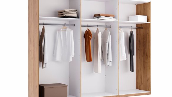 Шафа 6Д без дзеркала Міромарк Луна 6 дверна чорний 275 см 0