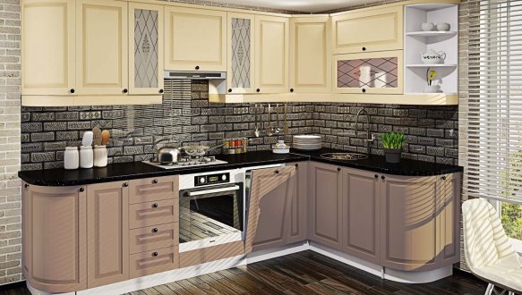 Модульная кухня Атланта глянец 8