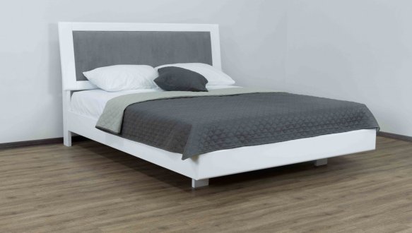 Ліжко двоспальне дерев'яне Дрімка Орфей Бук 0