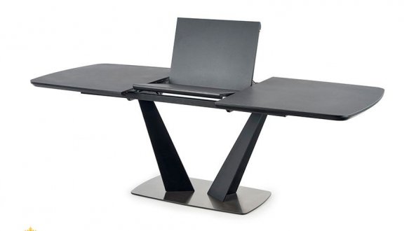 Стіл Fangor темно-сірий/чорний 0