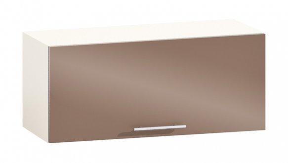 Антресоль А80.36.1Д Бар неглубокая Фарбований високий глянець з друком