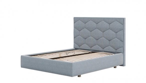 Ліжко м'яке двоспальне Городок меблі Алексіс з підйомним механізмом та нішею для білизни 4