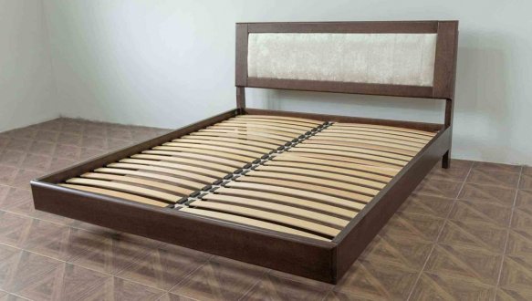 Ліжко двоспальне дерев'яне Дрімка Орфей Бук 27