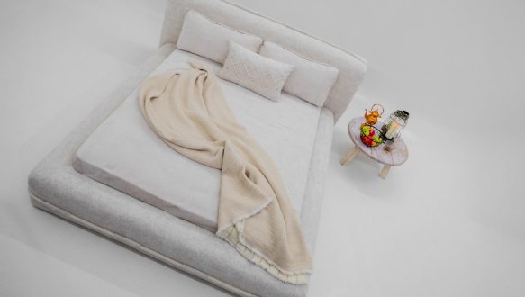 Ліжко м'яке двоспальне Шик Галичина Перл 0