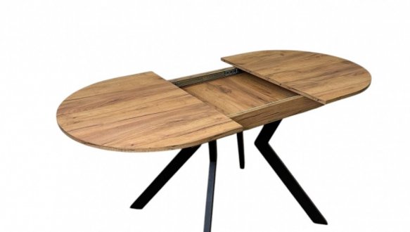 Стіл круглий розкладний MebliRoMax Ronni slide / Ронні Слайд 110 см 13