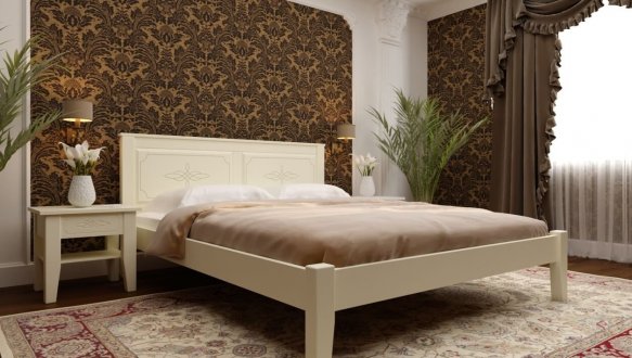 Ліжко Глорія високе ізніжжя 1