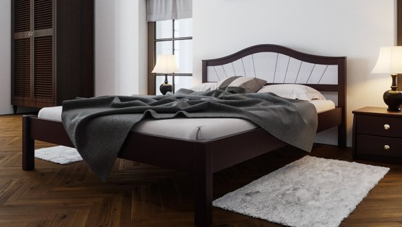 Кровать Италия + Мягкая вставка 0