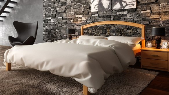 Ліжко Британія + Ковка 0