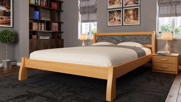 Ліжко Ретро + Ковка 0