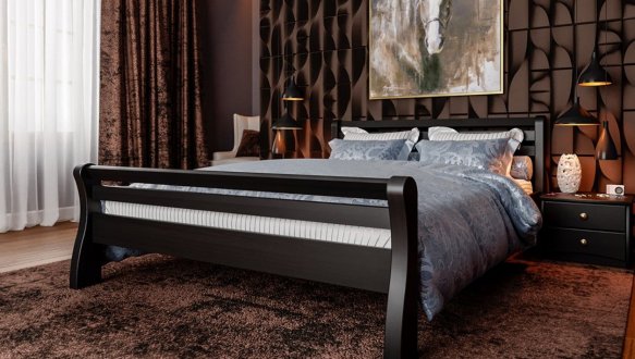 Ліжко Ретро (тверда спинка) 3