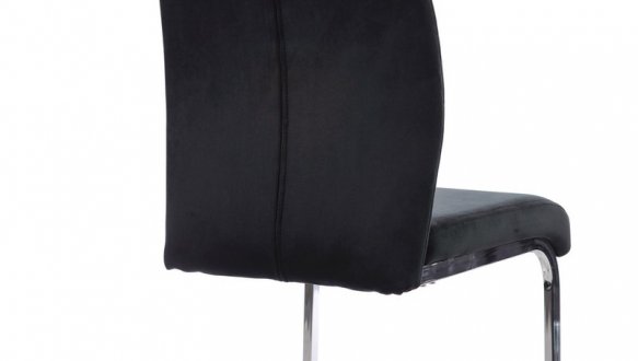 Стілець S-118 чорний велюр 2