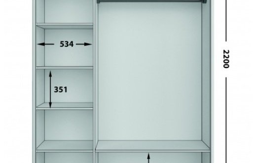 Модульна спальня Леон 4