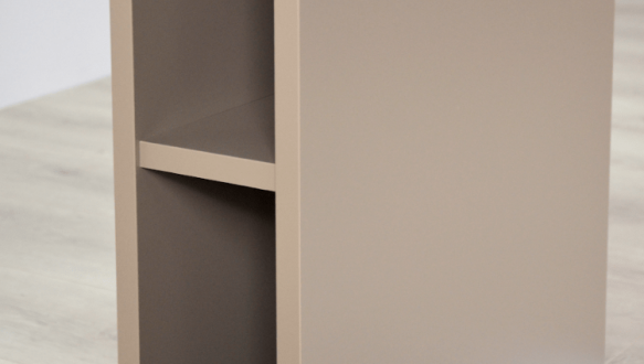 Стол обеденный Stoun / Стоун Интарсио Белая Аляска / Латте Раскладной 100/135 см 3