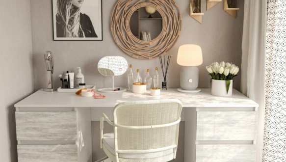 Стіл комп’ютерний білий Т228 3