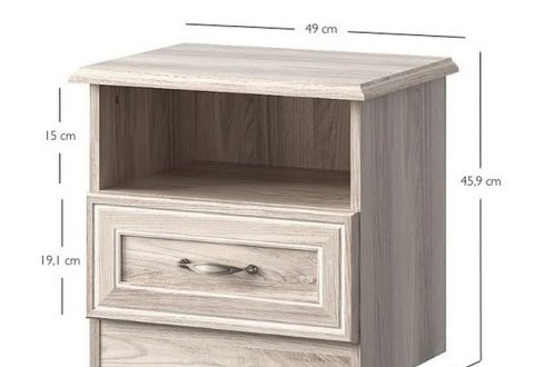 Тумба прикроватная 1S каштан nairobi Lizbon 2