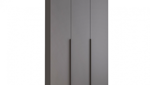 Шкаф Mebelstar Оскар трехдверный Антрацит 120 см 0