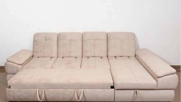 Кутовий диван розкладний дельфін Віко меблі Денвер 3 335 см 0