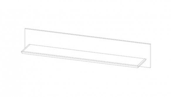 Полиця навісна Орегон 0