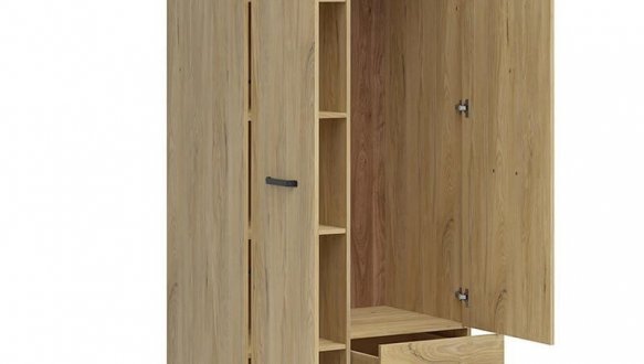  Шафа BRW Poland SZF2D2S Lara 2 дверна дуб 90 см 2