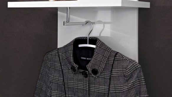 Модульний передпокій ВМК-Україна Флеймс Білий / Білий глянець 3