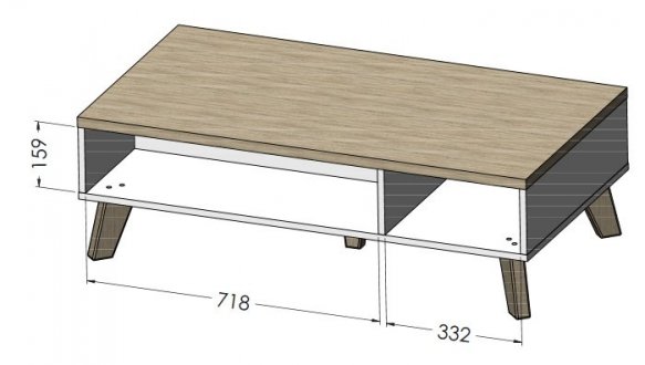 СтІл журнальний 110 Lotta 2