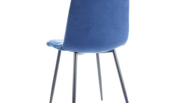 Стілець Mila Matt Velvet синій 3