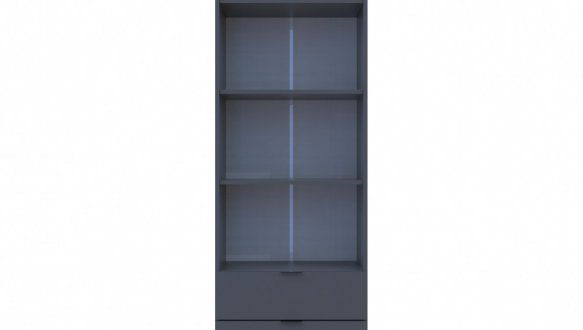 Пенал для одягу Дорос Гелар графіт 3Ш 60 см 3