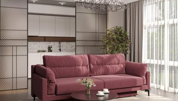 Диван раскладной Пантограф Sofyno Amberg/Амберг 253 см 2