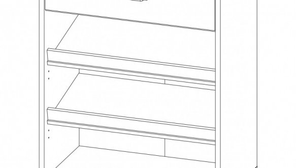 Комод 2Д/1Ш Барі 2