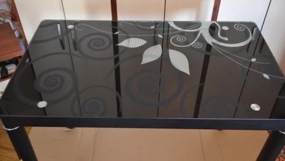 Стол Damar 100х60 Черный 8