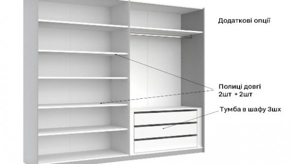 Шкаф-купе 2.5 Меги 5
