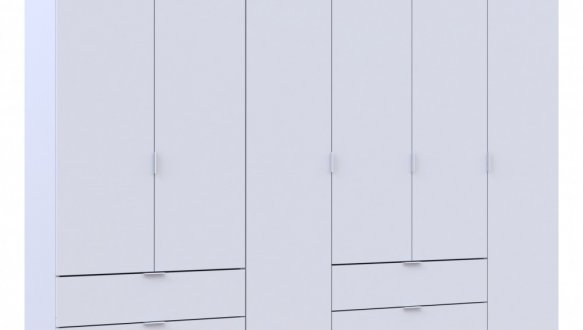 Комплект Дорос Гелар белый 2+4 ДСП 232,5 см 5