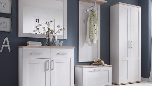 Модульний передпокій BRW Poland Romance / Романс Модрина сібіу світла / Дуб сан-ремо світлий