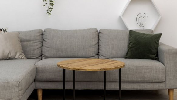 Столик Модерн М дуб 