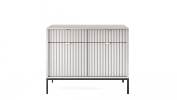 Комод Сірий/Чорні ніжки KSZ104 Nova 2