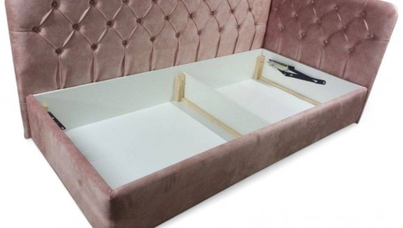 Ліжко Антік Дот з підйомним механізмом + Матрац 2