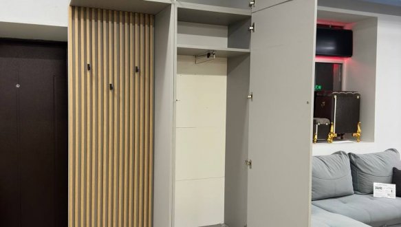 Прихожая Спейс №2 Matroluxe с вешалкой и шкафом 6