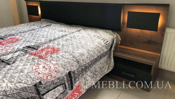 Ліжко 160 з підйомником оббите Jagger 2