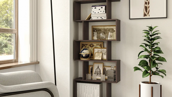 Стелаж венге на 6 комірок GT56