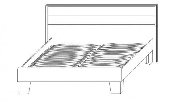 Кровать Сара 4
