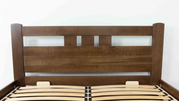 Ліжко дерев'яне низьке узніжжя Дрімка Геракл з підйомним механізмом та нішею для білизни Бук 13