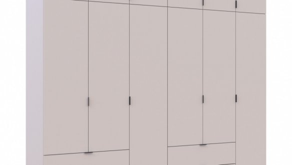 Шкаф для одежды Дорос Лукас кашемир 6 дверный 270 см 5