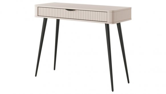 Стол туалетный 1S/100 Беж/Черные ножки Lante 1