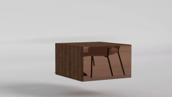 Антресоль Matroluxe Noir / Нуар 1 дверна 3