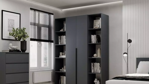 Шкаф распашной комбинированный двухдверный Art In Head №15 Light, ширина 160 см 2